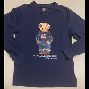 Polo Ralph Lauren - Polo Bear Long Sleeve Tee (boys medium)
